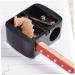 Cosmetic Pencil Sharpener Eye Makeup Pencil Sharpener 2 Holes Precision Sharpener for Eyebrow Lip Liner Eyeliner Pencil - Buy Online on GoSupps.com
