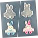 COHEALI 20 Pcs Rabbit Mold Candy Mold Gummy Mold Easter Earrings Mold Key Chain Molds Portable Lovers Tag - Buy Online on GoSupps.com