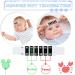 KSJEHW 20-Piece Forehead Thermometer Strips for Kids - Reusable Fever Temperature Stickers & Ear Thermometer Labels for Home & Travel - Buy Online on GoSupps.com