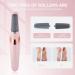 SQUADO - Professional Electric Pedicure Rechargeable Foot File Pedicure with 2 Spare Roller 2 Speed & LED Lights Foot Care Tools for Cracked Heels Calluses - Buy Online on GoSupps.com