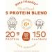 KOS Organic Plant Protein Salted Caramel Coffee - 1.2 lb (555g) - Vegan, Non-GMO, Energy Boost - Buy Online on GoSupps.com