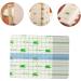 VALICLUD Palette de Palettes de Maquillage Adh sives 100 Pi ces Taille 8x8 Cm tanche Usage Unique pour Maquilleurs Professionnelles Outil de M lange pour Fond de Teint et Fard Paupi res - Buy Online on GoSupps.com