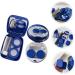 Solustrie 10 pc Colored Contact Lenses & Accessories Set - Travel Case Tweezers & Container for Safe Storage - Buy Online on GoSupps.com