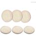 6 Pack Natural Exfoliating Facial Loofah Pads - Reusable Luffa Scrubber Rounds for Face Cleansing and Makeup Removal - Eco-Friendly Men Women - Buy Online on GoSupps.com