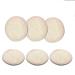 6 Pack Natural Exfoliating Facial Loofah Facial Pads Natural Luffa Material Resuable Exfoliating loofah Scrubber Rounds Eco Friendly for Men Women Face Cleansing and Makeup Removal