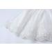 LZH Girls Princess Dress with Bowknot for Birthday Party, Tutu Floral Dress with Headwear - White, 5-6 Years - Buy Online on GoSupps.com