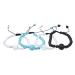Lurrose Nausea Bracelet 4pcs Anti Motion Sickness Seasickness Car Sickness Beaded Adjustable Glasses Handmade Crystal Bead Sickness Travel Supplies Nausea Wrist Bands