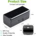 Zoksi AM PM Pill Organizer - 7 Day Portable Weekly Medicine Case for Vitamins Fish Oils & Tablets - Travel-Friendly Black Design - Buy Online on GoSupps.com