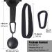 Mountain Pull Up Grips Set with Hanging Straps and Carabiner | Finger Strengthener for Forearm, Biceps, Ninja Warrior Training - Buy Online on GoSupps.com