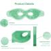 Ruzzut Cooling Gel Eye Mask with Eye Holes 2 PCS Gel Bead Cold Eye Packs for Puffy Eyes & Swelling Reusable Hot Cold Therapy Compress Heat Ice Gel Pack Green and Blue Blue&green With Eye Hole - Buy Online on GoSupps.com