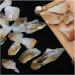 Crystal 10pcs Citrine Point Yellow Quartz Crystal Rough Points Beautiful Crystal Gemstone Supplies for Jewelry Making - Buy Online on GoSupps.com