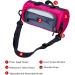 ZUKKA Pink Bike Handlebar Triangle Frame Bag | Waterproof & Adjustable Front Storage Pack for Cycling - Buy Online on GoSupps.com