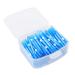 Interdental toothbrush 60 pieces interdental brush dental floss tooth cleaning tool for detailed cleaning periodontal care interdental brush