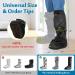 Orthopedic Air Walker Boot Cover for Ankle Fracture - Waterproof Snow Boot Protector (Black) - Buy Online on GoSupps.com