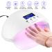 SH-RuiDu LED Nail Dryer | 50W UV Nail Lamp with 3 Timer Settings for Gel Nail Polish - Fast & Efficient Curing - Buy Online on GoSupps.com