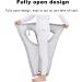 Shop Daily Wear Fleece Open File Nursing Pants for Elderly & Disabled - Detachable Crotch Gray - Size L/Large - Comfortable Incontinence Solution - Buy Online on GoSupps.com