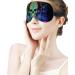 Blacklight Skull Skeleton Sleep Eye Mask & Blindfold | Elastic Strap for Women Men | Sleep Travel Nap - Buy Online on GoSupps.com