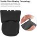 ZEPOHCK Gel Moisturizing Socks Spa Gel Soften Socks for Dry Cracked Feet Skins Gel Lining Infused with Essential Oils and Vitamins (2 Pair) (Black) - Buy Online on GoSupps.com