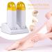 Double Wax Heating Roll On Waxing Device - WaxPatron Depilation Set with 100PCS Depilatory Paper for Men & Women | International Shipping Available - Buy Online on GoSupps.com