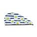 Hair Towel Wrap Hair Drying Towel with Button Towel Turban Head Towel to Dry Hair Quickly (Daisy Striped Nautical)