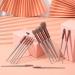 Dajidafu Stand Out Vibrant And Stylish Beauty Brush Set Makeup Lovers Plastic Portable Makeup Brush Set Powder Blusher Brush Cheese yellow - Buy Online on GoSupps.com