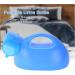 Urinals for Men - 2000mL Thick Plastic Mens Bedpan Bottle with Lid - Male Portable Pee Bottles - Travel Urine Collection Containers (Blue) Happy - Buy Online on GoSupps.com