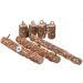 Bird Toys Wooden Perch For Large Birds Natural Wood Parrot Swing Chew Toy Easy To Install For African Greys Mini Macaws Bird Chew Toys Wood For Cockatiels Parakeets Lovebirds Conure Parrots - Buy Online on GoSupps.com