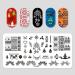 6-Piece Nail Art Stamping Plates Set - Christmas Tree Deer Snowflake Designs | Mwoot International Shipping - Buy Online on GoSupps.com