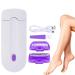 Silky Smooth Hair Eraser, Painless Hair Removal Tool, Women Laser Rechargeable Epilator Remover Smooth Touch Hair Removal, Soft Smooth Silky Skin, Apply to Any Part of The Body