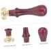 Didiseaon 1Pc Dispenser Plate Tools Eyeshadow Seal Tool For Eye Makeup Vintage Wax Seal Stamp Handle Letter Seal Stamp Artificial Wooden Handle Coffee Beans - Buy Online on GoSupps.com