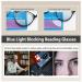 Photochromic Multifocal Progressive Reading Glasses for Men & Women - No-Line Anti Blue Light Black 1.5x - Buy Online on GoSupps.com