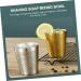 Angoily 1st Beer Mug Shaving Set - Rustproof Metal Brush & Shell Wood Cup - 7.1x7cm - Perfect for Men s Grooming - Buy Online on GoSupps.com