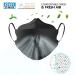 KIMARS KN95 Face Masks 50 Pack - Breathable & Comfortable Black Disposable Mask for Adults - 1 Count (Pack of 50) - Buy Online on GoSupps.com