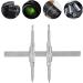 Camera Lens Spanner Dual Tip Stainless Steel Repair Wrench Set - DSLR Disassemble & Repair Tool for Lens Maintenance - 0.39 to 5.12 Inches - Buy Online on GoSupps.com