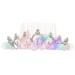OATIPHO Rhinestones Mermaid Hair Side Comb Crystal Beach Themed Hair Side Comb Imitation Pearl Headdress Headwear for Women and Girls Party Costume