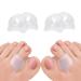 Jinlanshop Gel Toe Caps - Large Toe Extensor Spreader for Hallux Valgus Overlapping & Hammer Toes Relief - Buy Online on GoSupps.com