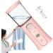 Nano Facial Mister Portable Face Steamer Portable Nano Mister - Convenient Nano Mist Sprayer with Colorful Light Rechargeable Cool Mist Sprayer for Travel to Domi Pink - Buy Online on GoSupps.com