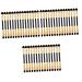 Baluue 45 Pcs Eye Shadow Brush Eyeshadow Brush Eyeshadow Blending Brush Shadow Foam Eye Shadow Sticks Fiber