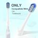 Toothbrush Replacement Heads for Oral-B Clic - 6 Pack Brush Head Refill | White - Buy Online on GoSupps.com
