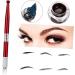 MAGICLULU Wmtz_ Microblading Red Eyebrow Permanent Practice Pigment Skin Pen Kit Tool Rings - Buy Online on GoSupps.com