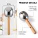 Ice Globes for Facial Skin Care - Unbreakable Steel Cooling Rollers & Cryo Sticks for Women | Tighten Skin & Reduce Puffiness - Buy Online on GoSupps.com
