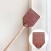 Fly Swatter Leather Swatter Manual Heavy Duty Fly Swatter with Long Wooden Handle for Home and Indoor Use Fly Swatter B  - Buy Online on GoSupps.com