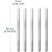 100PCS Aluminum Nose Bridge Strips for Mask DIY Crafts - Adhesive Back Metal Nose Wire Clips 90MM - Buy Online on GoSupps.com