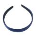 Satin Navy Blue Headband - 2.5 cm Wide | International Shipping Available - Buy Online on GoSupps.com