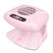 Nail Dryer for Regular Polish 300W 2 in 1 Nail Drying Fan with Auto Sensor Hot and Cold Air Professional Nail Dryer for Manicure Salon and Daily Home Use(Pink)