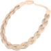 Gledola Chubby Narrow Synthetic Hair Braided Headband Classic Chunky Plaited Braids Elastic Stretch Hairpiece Women Girl Beauty accessory 58g (Honey Blonde) - Buy Online on GoSupps.com