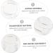 VILLCASE 4 Pcs Ant Water Feeder Mini Water Dispenser Ant Drinking Tools Ant Water Drinking Bowl Pet Ant Nest 4x4cmx2pcs Transparent Colorx2pcs - Buy Online on GoSupps.com
