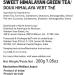 VAHDAM Sweet Himalayan Green Tea Blend | Pure Leaves from the Himalayas | Easy Brewing and Delicious Taste - Buy Online on GoSupps.com