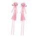 minkissy 1 Pair Hairpin Wedding Tiara Metal Hair Claw Clips Chinese Wedding Decoration Hanfu Hair Clips Chinese Hair Clips Girls Bridal Hair Clips Exquisite Hair Clip Girl Hairpin Accessory 27X6X2.5CM Pink