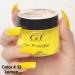 Dip Powder Color No.32 Lemon Yellow Color System Nail Gel 1 oz - Buy Online on GoSupps.com